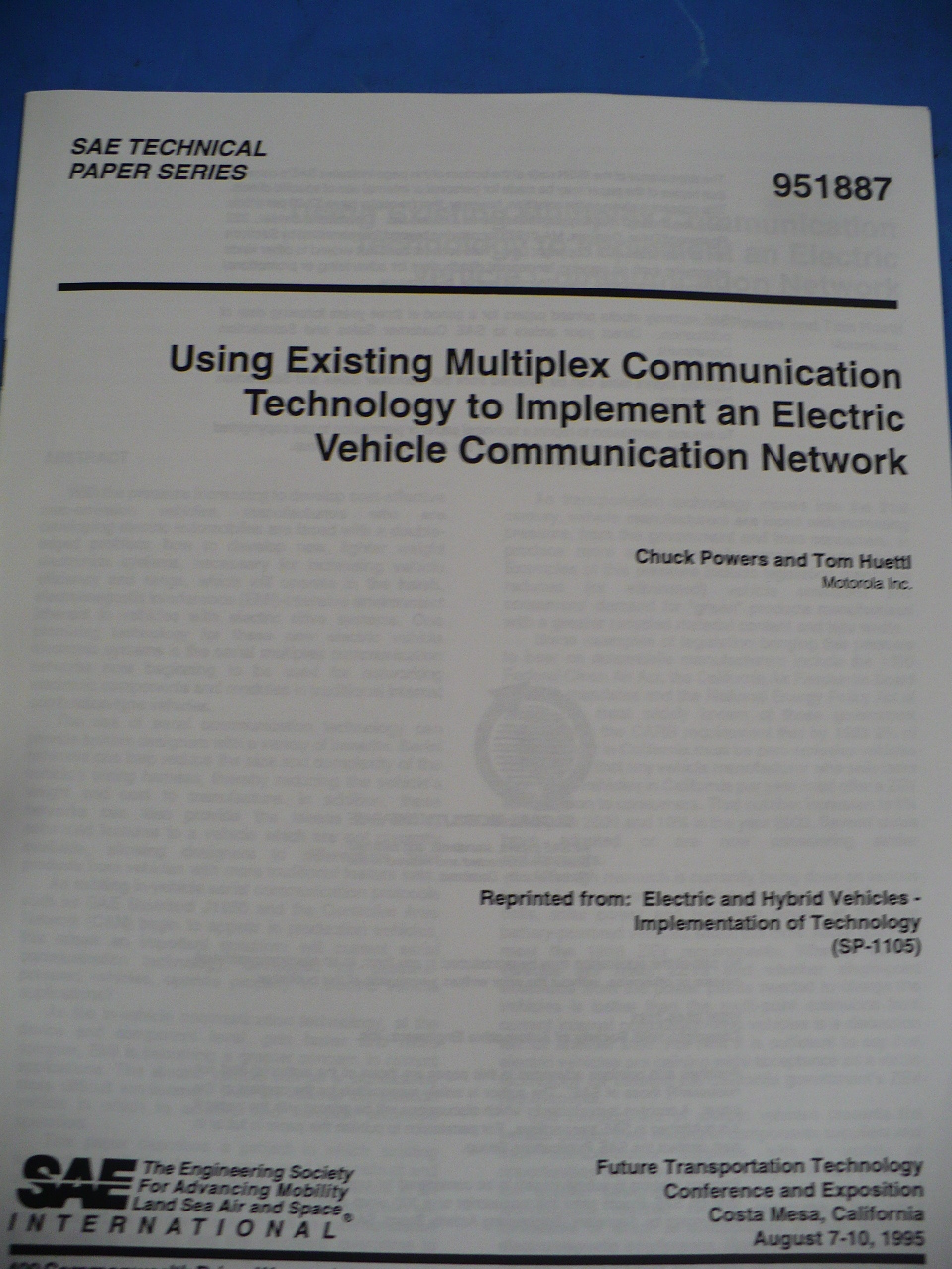 Auto related document