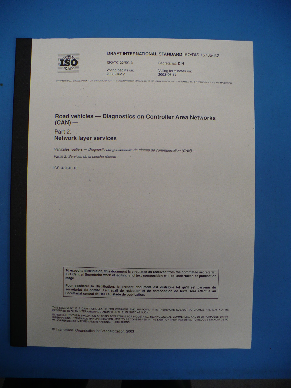 Auto related document