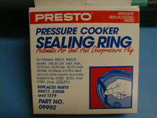 Pressure cooker sealing ring kit